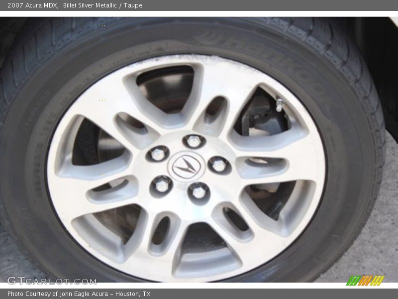 Billet Silver Metallic / Taupe 2007 Acura MDX