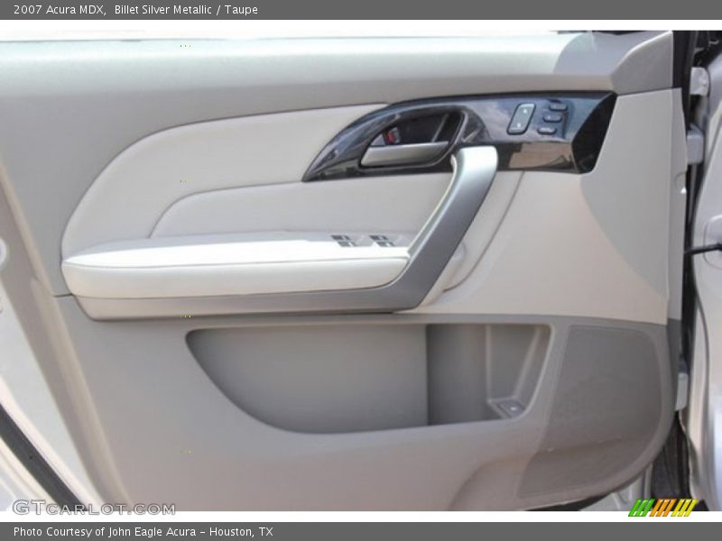 Billet Silver Metallic / Taupe 2007 Acura MDX