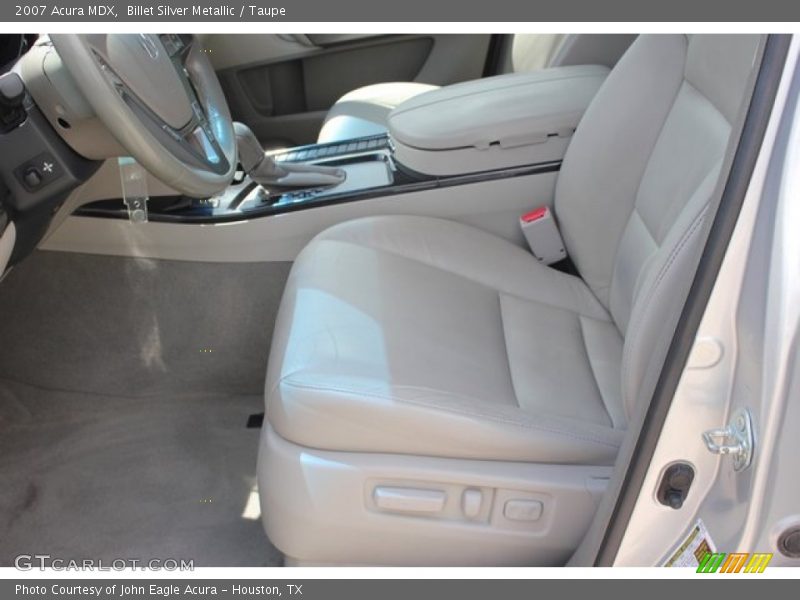 Billet Silver Metallic / Taupe 2007 Acura MDX