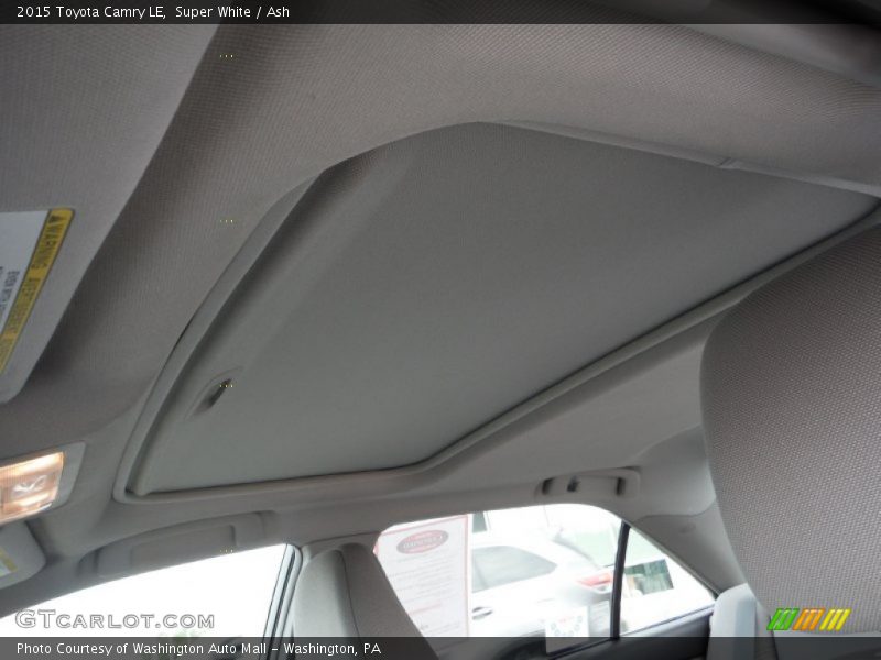 Super White / Ash 2015 Toyota Camry LE