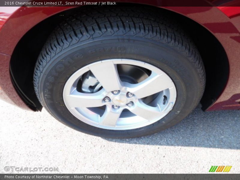 Siren Red Tintcoat / Jet Black 2016 Chevrolet Cruze Limited LT