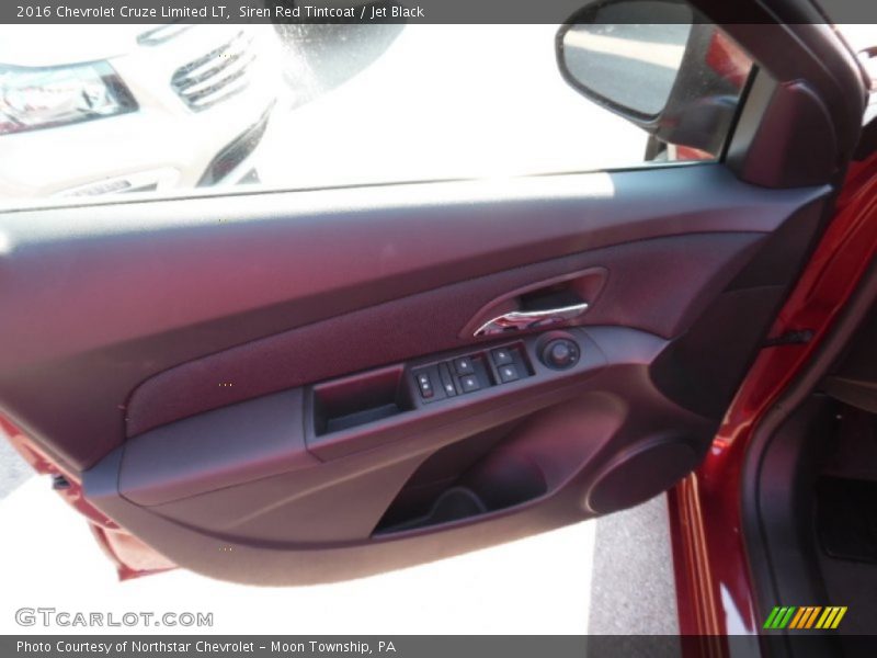 Siren Red Tintcoat / Jet Black 2016 Chevrolet Cruze Limited LT
