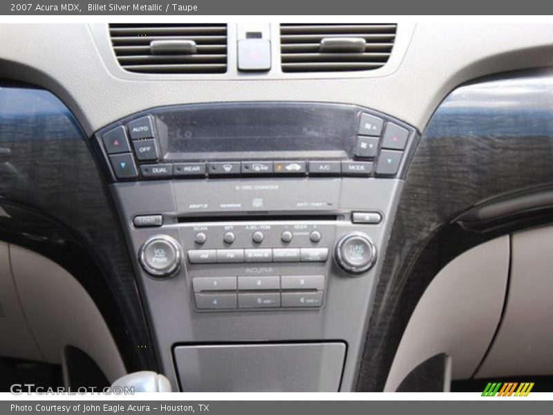 Billet Silver Metallic / Taupe 2007 Acura MDX