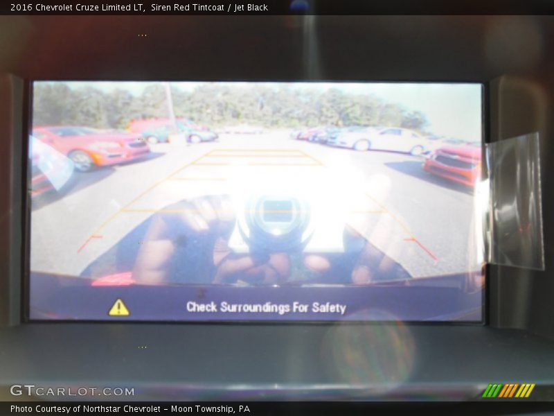 Siren Red Tintcoat / Jet Black 2016 Chevrolet Cruze Limited LT