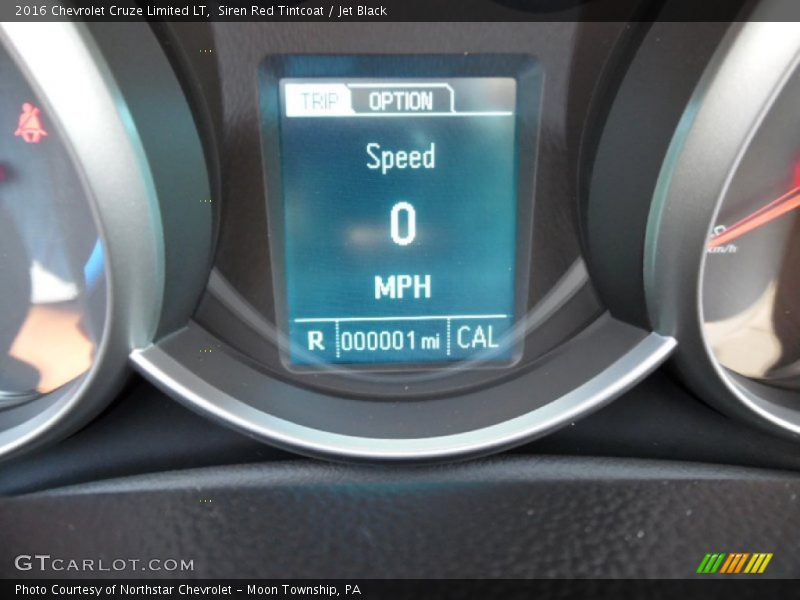 Siren Red Tintcoat / Jet Black 2016 Chevrolet Cruze Limited LT
