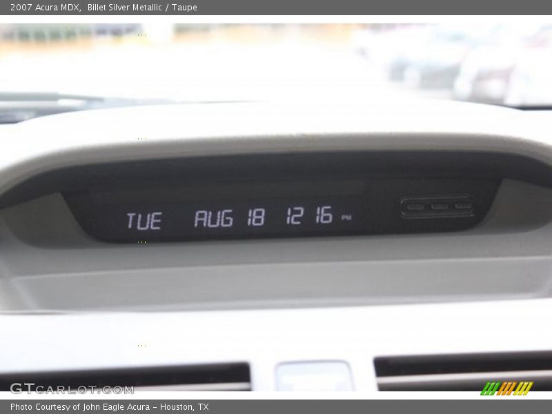 Billet Silver Metallic / Taupe 2007 Acura MDX