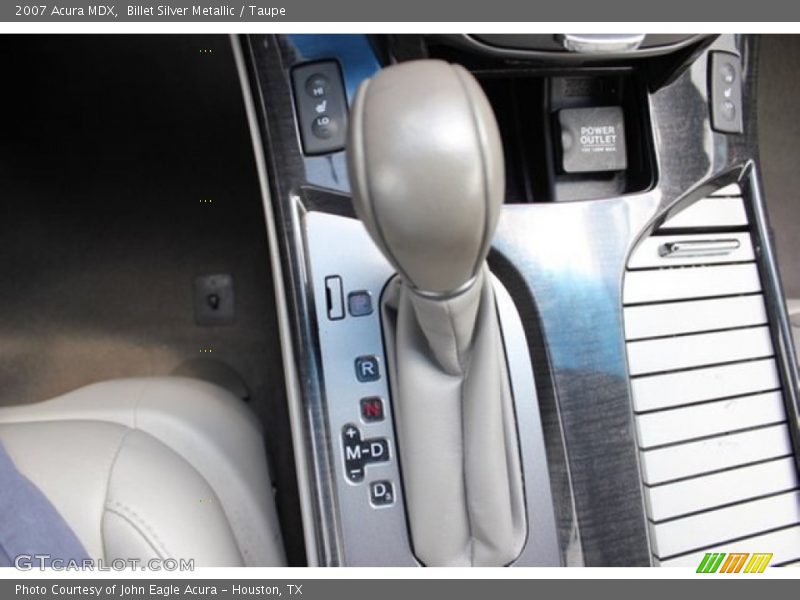 Billet Silver Metallic / Taupe 2007 Acura MDX