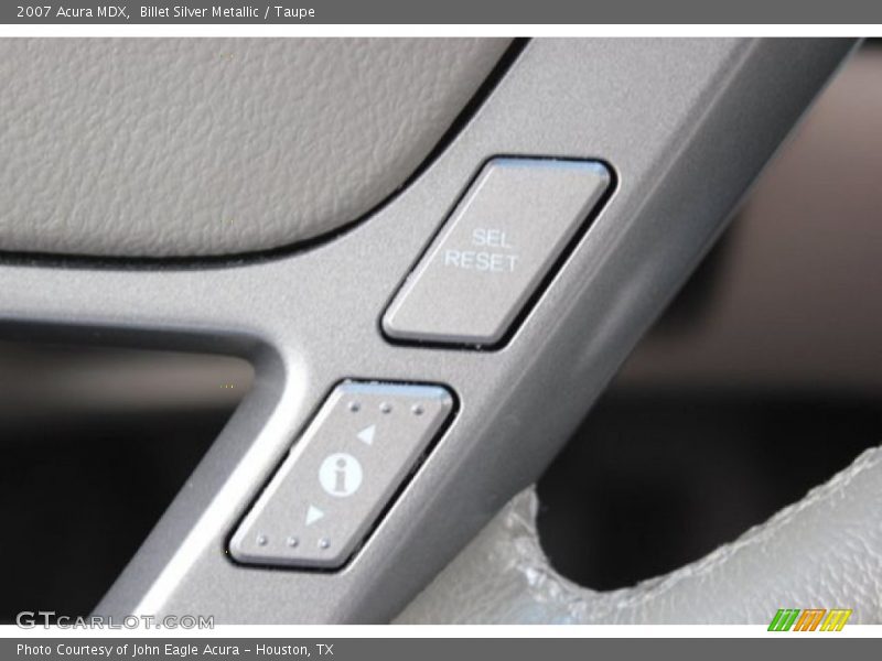 Billet Silver Metallic / Taupe 2007 Acura MDX