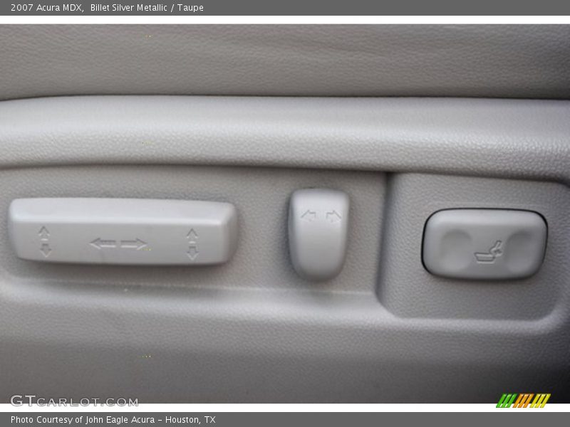 Billet Silver Metallic / Taupe 2007 Acura MDX