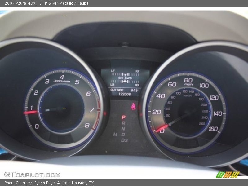 Billet Silver Metallic / Taupe 2007 Acura MDX