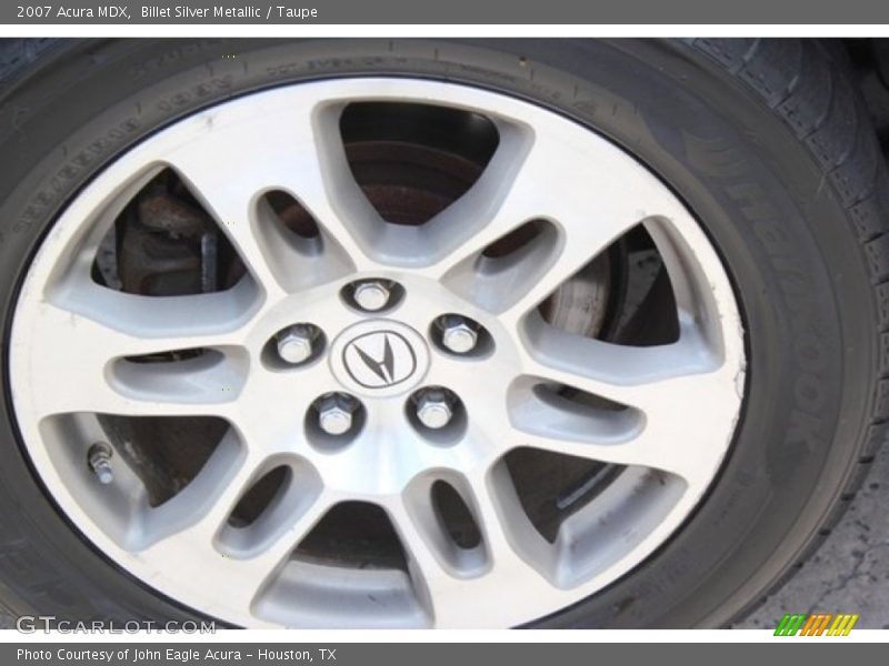 Billet Silver Metallic / Taupe 2007 Acura MDX