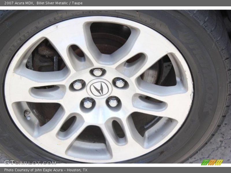 Billet Silver Metallic / Taupe 2007 Acura MDX