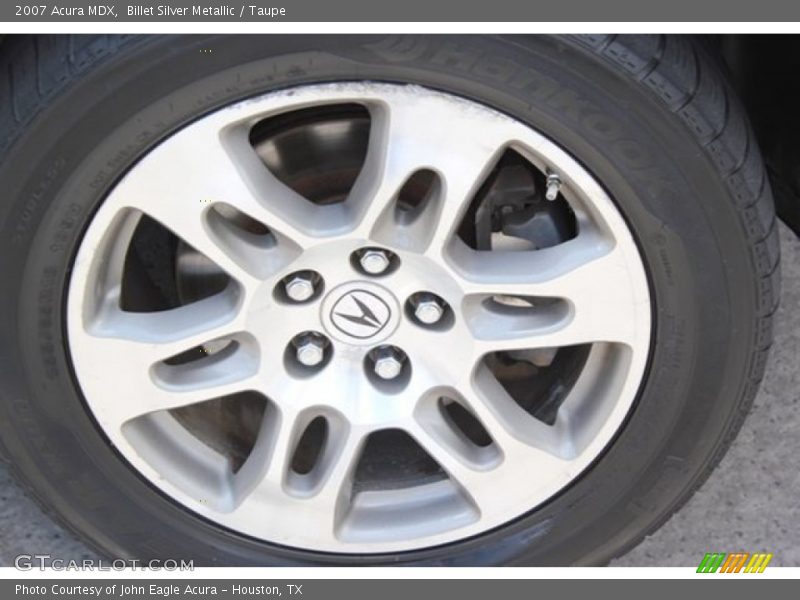 Billet Silver Metallic / Taupe 2007 Acura MDX