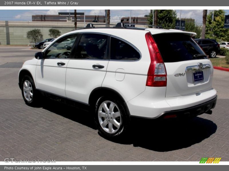 Taffeta White / Gray 2007 Honda CR-V EX