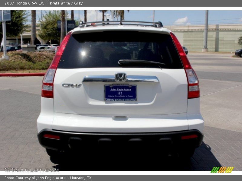 Taffeta White / Gray 2007 Honda CR-V EX