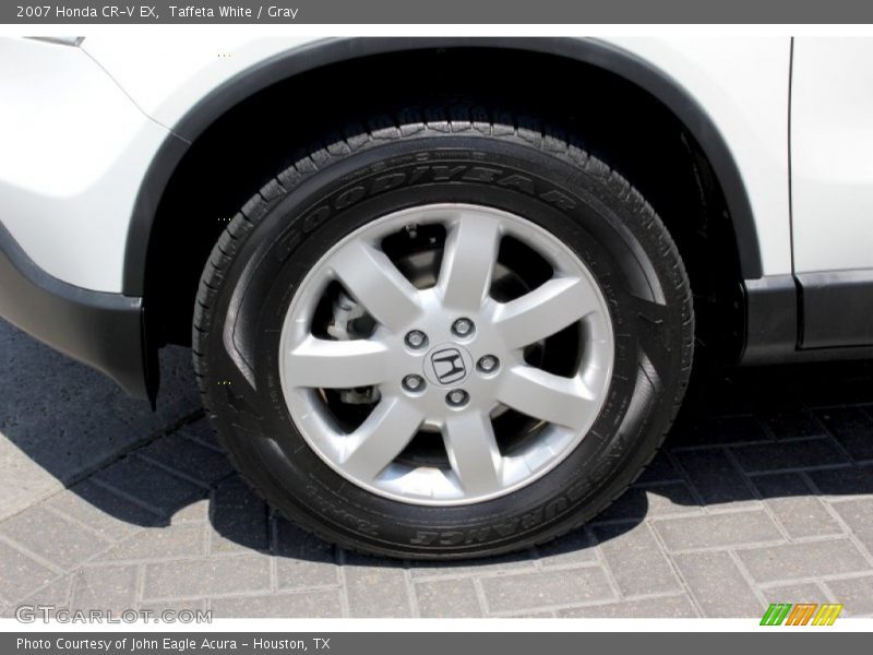 Taffeta White / Gray 2007 Honda CR-V EX