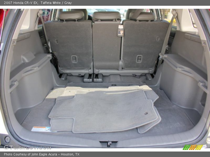 Taffeta White / Gray 2007 Honda CR-V EX