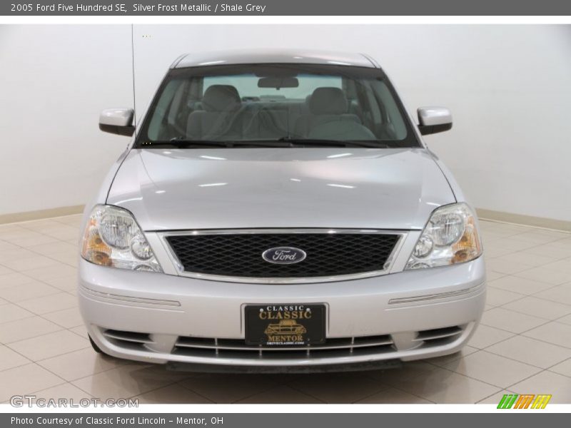 Silver Frost Metallic / Shale Grey 2005 Ford Five Hundred SE