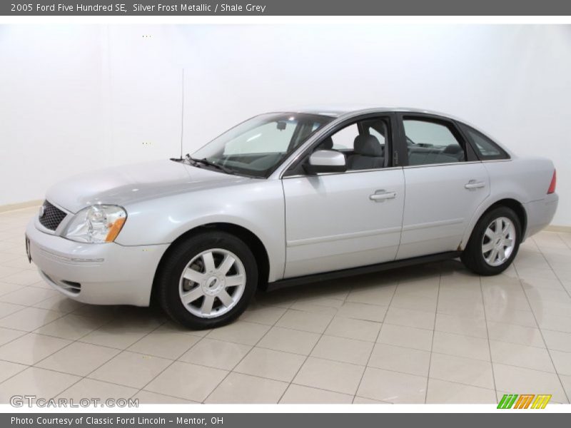 Silver Frost Metallic / Shale Grey 2005 Ford Five Hundred SE