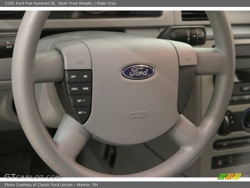 Silver Frost Metallic / Shale Grey 2005 Ford Five Hundred SE
