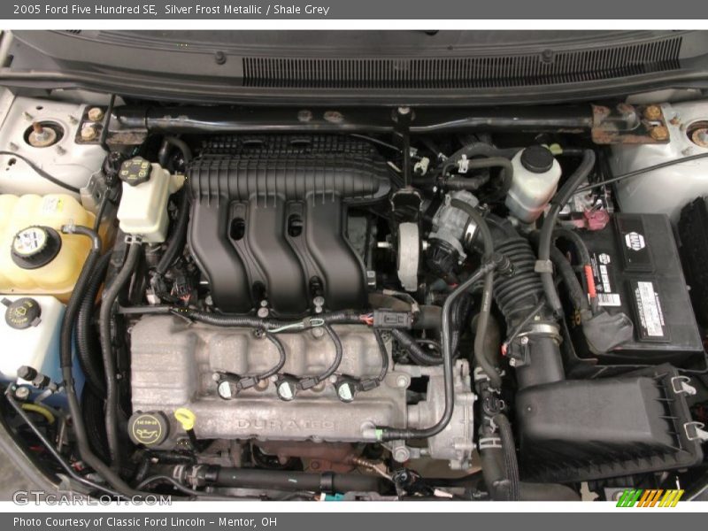 Silver Frost Metallic / Shale Grey 2005 Ford Five Hundred SE