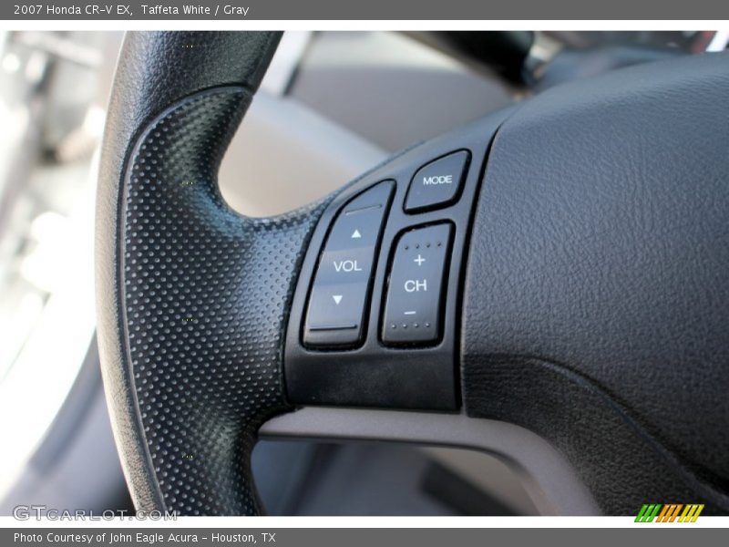 Taffeta White / Gray 2007 Honda CR-V EX