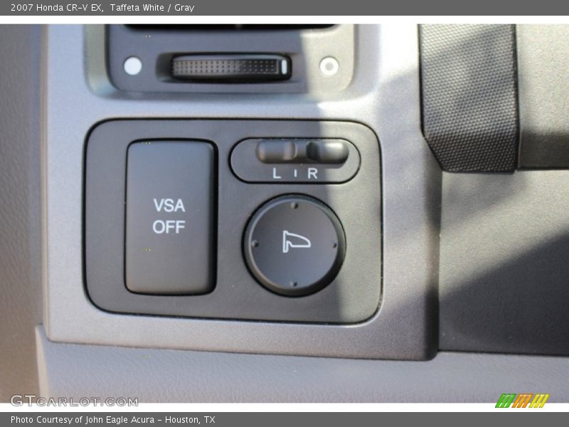 Taffeta White / Gray 2007 Honda CR-V EX