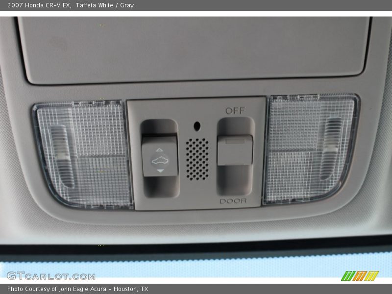 Taffeta White / Gray 2007 Honda CR-V EX