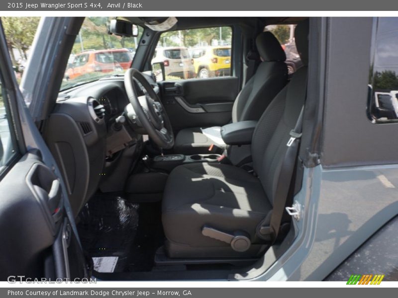 Anvil / Black 2015 Jeep Wrangler Sport S 4x4
