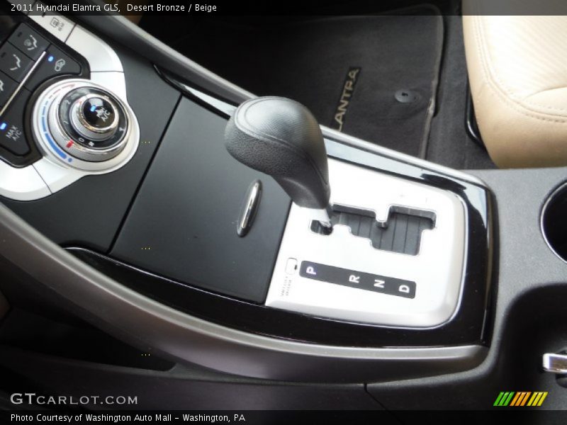 Desert Bronze / Beige 2011 Hyundai Elantra GLS