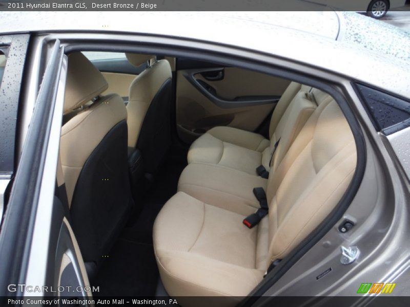 Desert Bronze / Beige 2011 Hyundai Elantra GLS