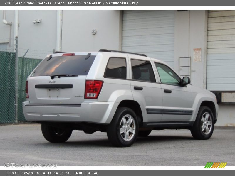 Bright Silver Metallic / Medium Slate Gray 2005 Jeep Grand Cherokee Laredo