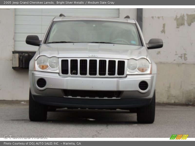 Bright Silver Metallic / Medium Slate Gray 2005 Jeep Grand Cherokee Laredo