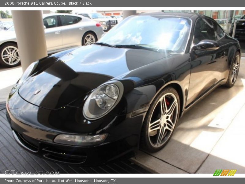 Black / Black 2008 Porsche 911 Carrera Coupe