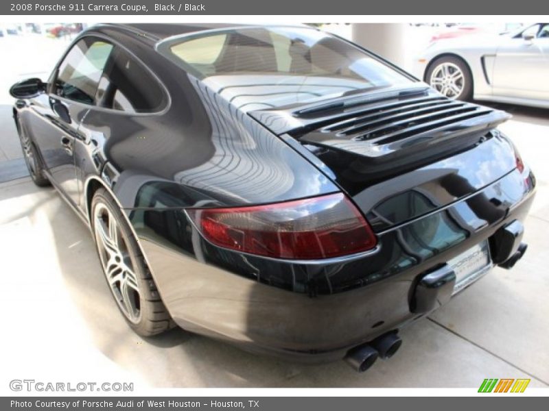 Black / Black 2008 Porsche 911 Carrera Coupe