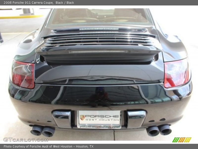 Black / Black 2008 Porsche 911 Carrera Coupe