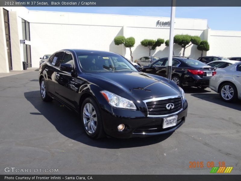 Black Obsidian / Graphite 2012 Infiniti M 37 Sedan
