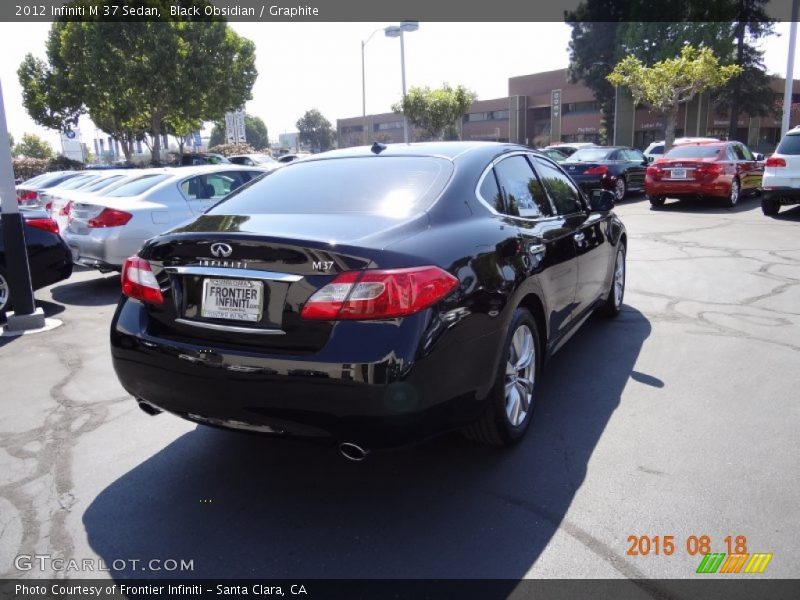 Black Obsidian / Graphite 2012 Infiniti M 37 Sedan