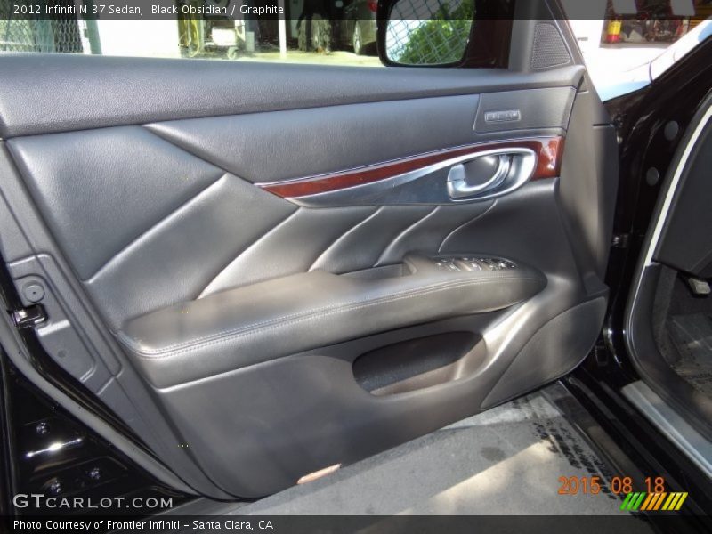 Black Obsidian / Graphite 2012 Infiniti M 37 Sedan