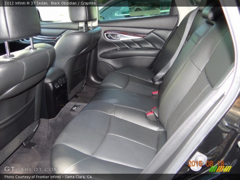 Black Obsidian / Graphite 2012 Infiniti M 37 Sedan
