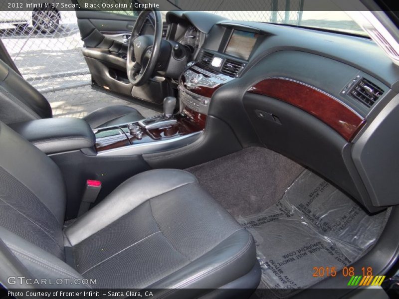 Black Obsidian / Graphite 2012 Infiniti M 37 Sedan