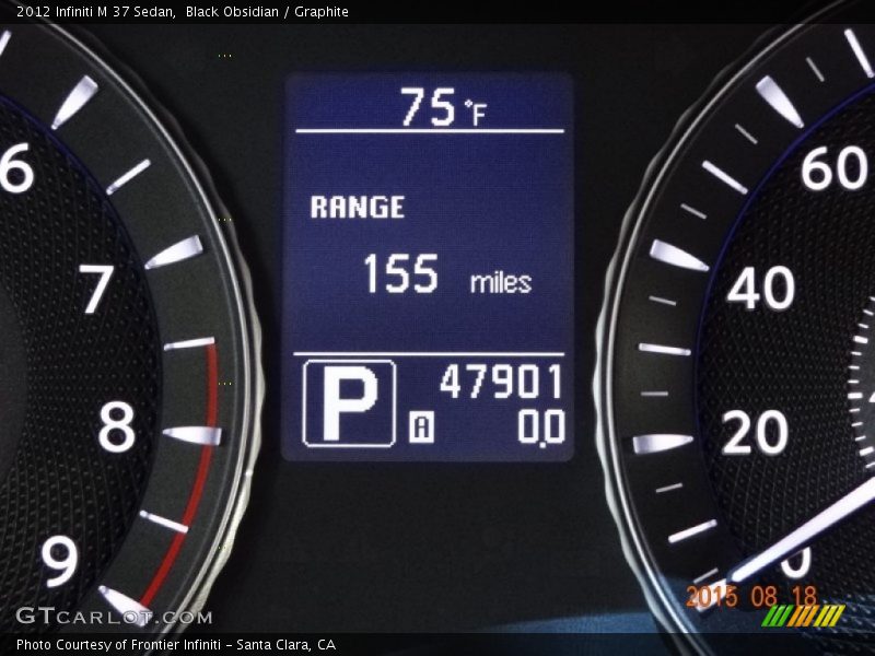 Black Obsidian / Graphite 2012 Infiniti M 37 Sedan