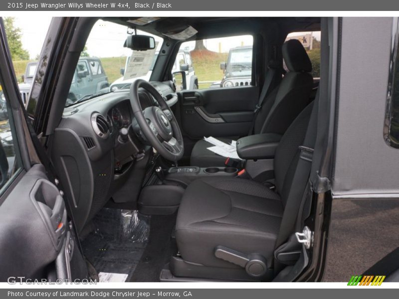  2015 Wrangler Willys Wheeler W 4x4 Black Interior