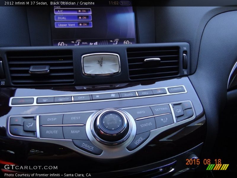 Black Obsidian / Graphite 2012 Infiniti M 37 Sedan