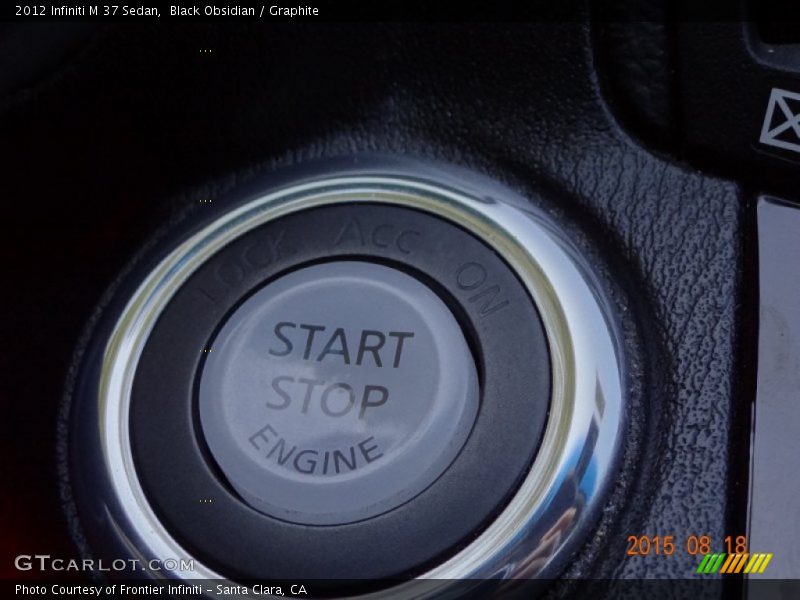 Black Obsidian / Graphite 2012 Infiniti M 37 Sedan