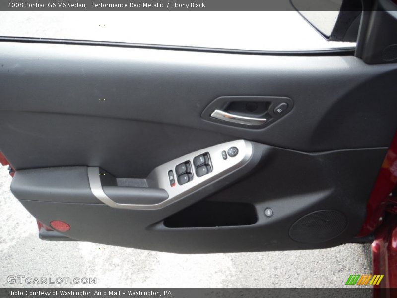 Performance Red Metallic / Ebony Black 2008 Pontiac G6 V6 Sedan