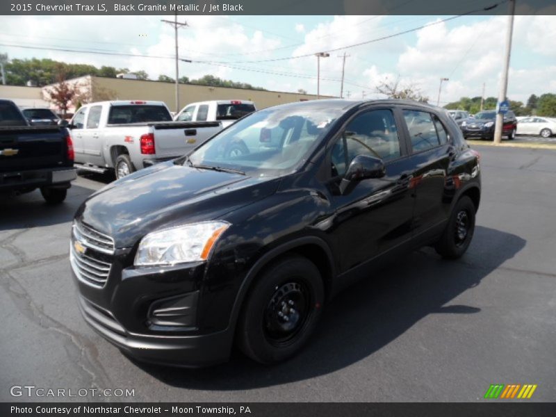 Black Granite Metallic / Jet Black 2015 Chevrolet Trax LS