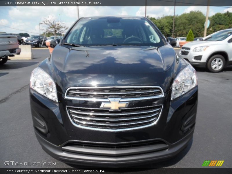 Black Granite Metallic / Jet Black 2015 Chevrolet Trax LS