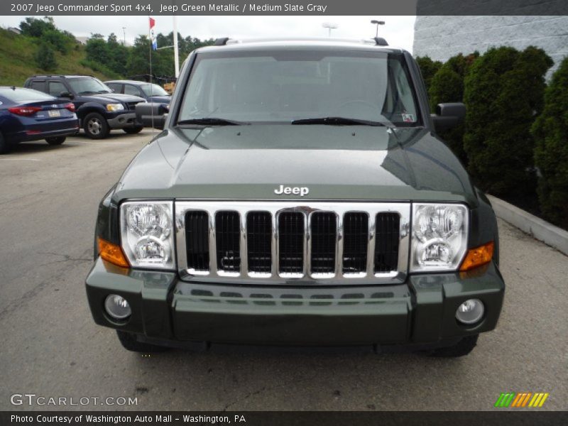 Jeep Green Metallic / Medium Slate Gray 2007 Jeep Commander Sport 4x4