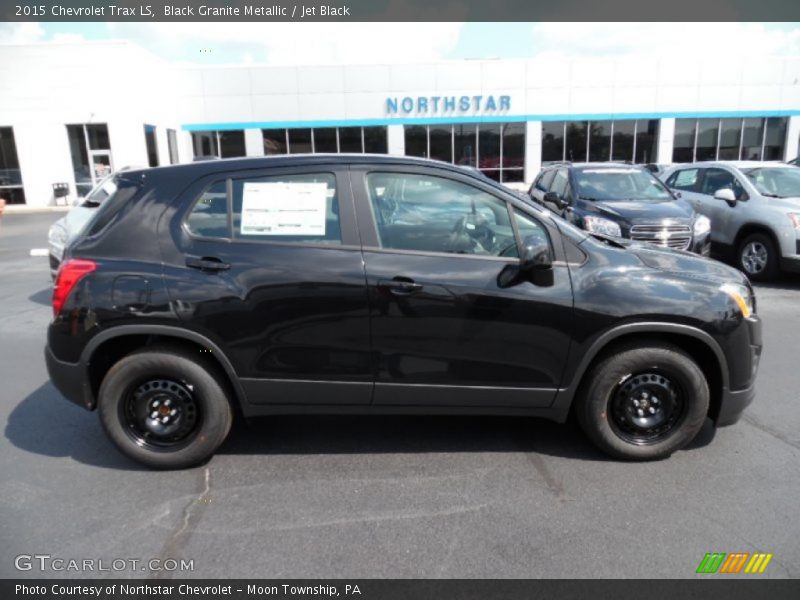Black Granite Metallic / Jet Black 2015 Chevrolet Trax LS